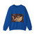 POUSSIN, Nicolas - The Nurture of Bacchus d (Artwork) Crewneck Sweatshirt