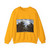 HOBBEMA, Meyndert - A Road winding past Cottages (Artwork) Crewneck Sweatshirt
