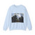 HOBBEMA, Meyndert - A Road winding past Cottages (Artwork) Crewneck Sweatshirt