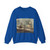 RUYSDAEL, Salomon van - A Ferry Boat near Arnheim (Artwork) Crewneck Sweatshirt
