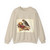 FLEGEL, Georg - Still-Life with Pygmy Parrot (Artwork) Crewneck Sweatshirt