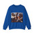 POUSSIN, Nicolas - The Nurture of Jupiter (Artwork) Crewneck Sweatshirt