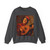 HALS, Frans - Buffoon Playing a Lute (Artwork) Crewneck Sweatshirt