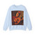 HALS, Frans - Buffoon Playing a Lute (Artwork) Crewneck Sweatshirt