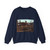 BIERSTADT, Albert - Wharf Scene (Artwork) Crewneck Sweatshirt