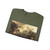 MOUCHERON, Frederick de - Mountain Scene with Herd of Cattle (Artwork) Crewneck Sweatshirt