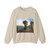 TURNER, Joseph Mallord William - Ariccia Sunset (Artwork) Crewneck Sweatshirt