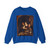 BATTEM, Gerrit van - Domestic Scene (Artwork) Crewneck Sweatshirt