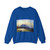 TURNER, Joseph Mallord William - The Blue Rigi Lake of Lucerne Sunrise (Artwork) Crewneck Sweatshirt