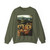 BRUEGEL, Pieter the Elder - 07.Months Series - Haymaking (detail)3 (Artwork) Crewneck Sweatshirt