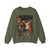 BOSCH, Hieronymus - Triptych of Temptation of St Anthony (detail)3 (Artwork) Crewneck Sweatshirt