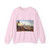 TURNER, Joseph Mallord William - Rome St. Peter-s from the Villa Barberini (Artwork) Crewneck Sweatshirt