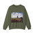 MONET, Claude - Tulip Fields with the Rijnsburg Windmill (Artwork) Crewneck Sweatshirt
