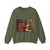 PINTURICCHIO -vatican- The Arithmetic (lower left view) (Artwork) Crewneck Sweatshirt