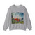 MONET, Claude - The Red Boats Argenteuil (Artwork) Crewneck Sweatshirt