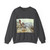 MONET, Claude - The Road to Vetheuil (Artwork) Crewneck Sweatshirt