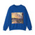 MONET, Claude - The Seine at Bougival in the Evening (Artwork) Crewneck Sweatshirt