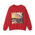 MONET, Claude - The Seine at Bougival in the Evening (Artwork) Crewneck Sweatshirt
