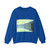 MONET, Claude - The Seine at Port-Villez. The Harmony in Blue (Artwork) Crewneck Sweatshirt