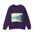 MONET, Claude - The Seine at Port-Villez. The Harmony in Blue (Artwork) Crewneck Sweatshirt