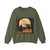 BRUEGEL, Pieter the Elder - 12.other - Two Chained Monkeys (Artwork) Crewneck Sweatshirt