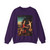 BUGIARDINI, Giuliano - Virgin and Child with the Infant St John the Baptist (Artwork) Crewneck Sweatshirt