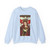 CHARONTON, Enguerrand - The Coronation of the Virgin, detail2 (Artwork) Crewneck Sweatshirt
