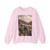 CALAME, Alexandre - Mountainous Riverscape (Artwork) Crewneck Sweatshirt