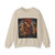 MAINARDI, Bastiano - Virgin Adoring the Child with Two Angels (Artwork) Crewneck Sweatshirt