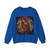MAINARDI, Bastiano - Virgin Adoring the Child with Two Angels (Artwork) Crewneck Sweatshirt