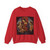 MAINARDI, Bastiano - Virgin Adoring the Child with Two Angels (Artwork) Crewneck Sweatshirt
