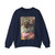 MICHELANGELO, Buonarroti - Jesse - David - Solomon (detail) (Artwork) Crewneck Sweatshirt