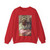 MICHELANGELO, Buonarroti - Jesse - David - Solomon (detail) (Artwork) Crewneck Sweatshirt