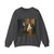 BOURSSE, Esaias - Interior with an Old Woman at a Spinning Wheel (Artwork) Crewneck Sweatshirt