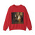 BOURSSE, Esaias - Interior with an Old Woman at a Spinning Wheel (Artwork) Crewneck Sweatshirt