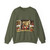 BOUTS, Dieric the Elder - Altarpiece of the Holy Sacrament (Artwork) Crewneck Sweatshirt