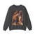 PUGET, Pierre -painting- The Visitation (detail) (Artwork) Crewneck Sweatshirt