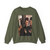 BOUTS, Dieric the Elder - Winged Altarpieces - The Ordeal by Fire (detail)3 (Artwork) Crewneck Sweatshirt