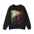 PYNACKER, Adam - Boatmen Moored on the Shore of an Italian Lake (Artwork) Crewneck Sweatshirt