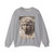 MICHELANGELO, Buonarroti - Madonna (Tondo Pitti), detail (Artwork) Crewneck Sweatshirt