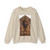 CIMABUE - -madonna- The Madonna in Majesty (Maesta) (Artwork) Crewneck Sweatshirt