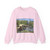 BOUDIN, Eugene - Laundresses by a Stream (Artwork) Crewneck Sweatshirt