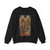CIONE, Jacopo di - Adoring Saints - Left Main Tier Panel (Artwork) Crewneck Sweatshirt