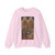 CIONE, Jacopo di - Adoring Saints - Left Main Tier Panel (Artwork) Crewneck Sweatshirt