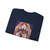 CIONE, Jacopo di - The Coronation of the Virgin - Central Main Tier Panel (Artwork) Crewneck Sweatshirt