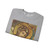 CIMABUE - -frescoes- Madonna Enthroned with the Child, St Francis and four Angels (detail) (Artwork) Crewneck Sweatshirt