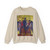 CIMABUE - The Virgin and Child Enthroned with Two Angels (Artwork) Crewneck Sweatshirt