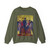 CIMABUE - The Virgin and Child Enthroned with Two Angels (Artwork) Crewneck Sweatshirt