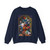 HUYSUM, Jan van - Flowers in a Terracotta Vase (Artwork) Crewneck Sweatshirt