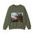 HUYSUM, Jan van - Landscape with Ruin and Bridge (Artwork) Crewneck Sweatshirt
